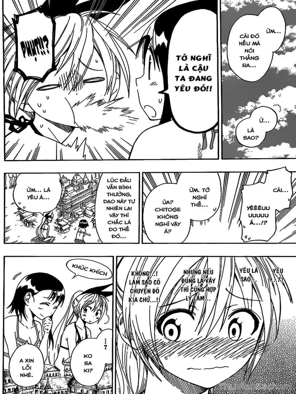 Truyện Tranh Tình Yêu Giả Tạo - Nisekoi trang 8