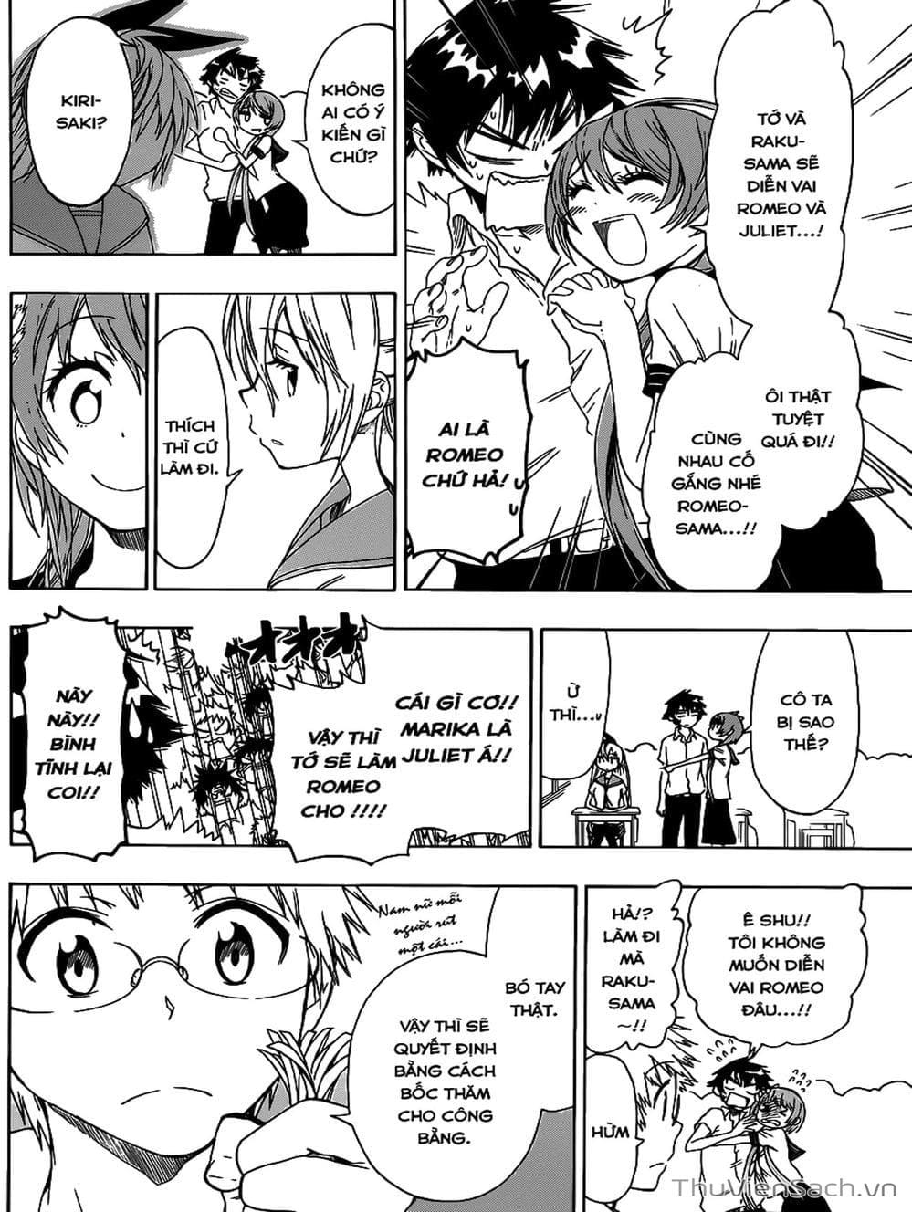 Truyện Tranh Tình Yêu Giả Tạo - Nisekoi trang 8