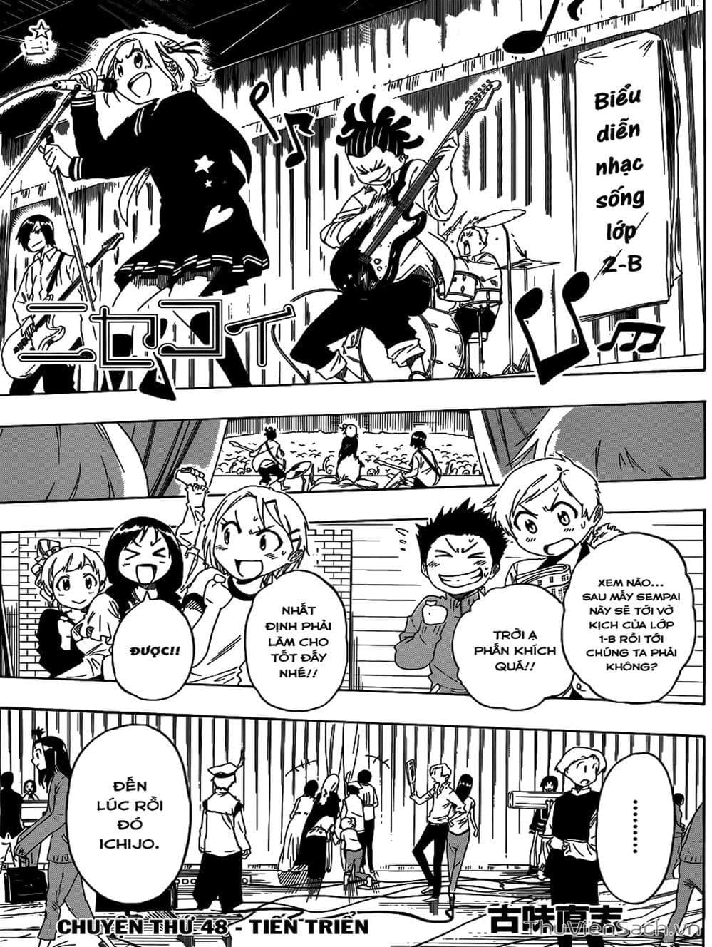 Truyện Tranh Tình Yêu Giả Tạo - Nisekoi trang 8