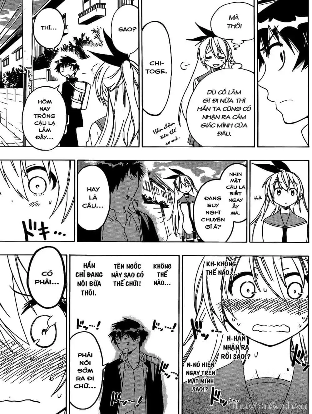 Truyện Tranh Tình Yêu Giả Tạo - Nisekoi trang 8