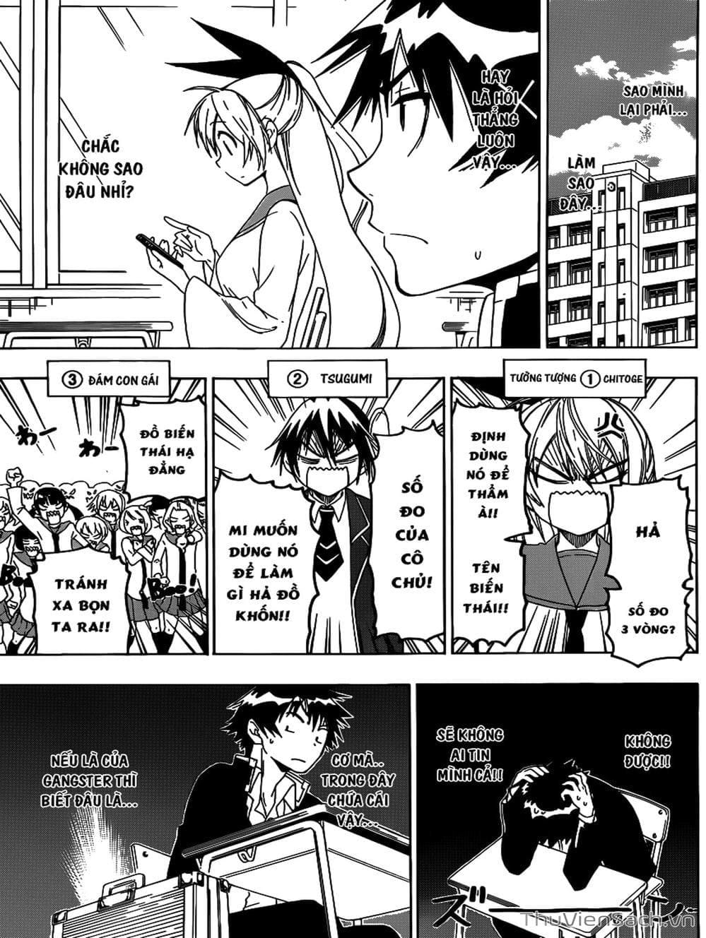 Truyện Tranh Tình Yêu Giả Tạo - Nisekoi trang 8