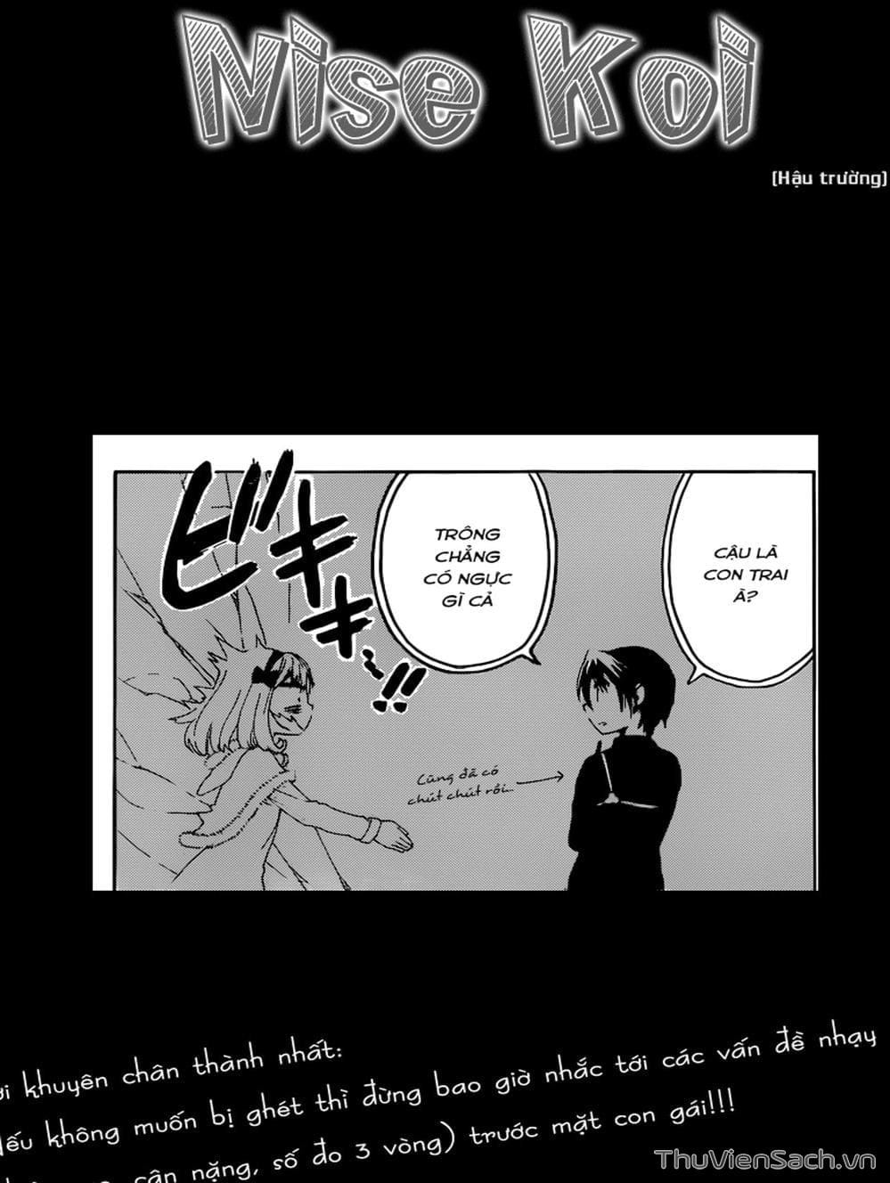 Truyện Tranh Tình Yêu Giả Tạo - Nisekoi trang 8