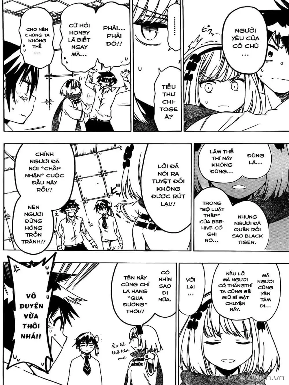 Truyện Tranh Tình Yêu Giả Tạo - Nisekoi trang 8