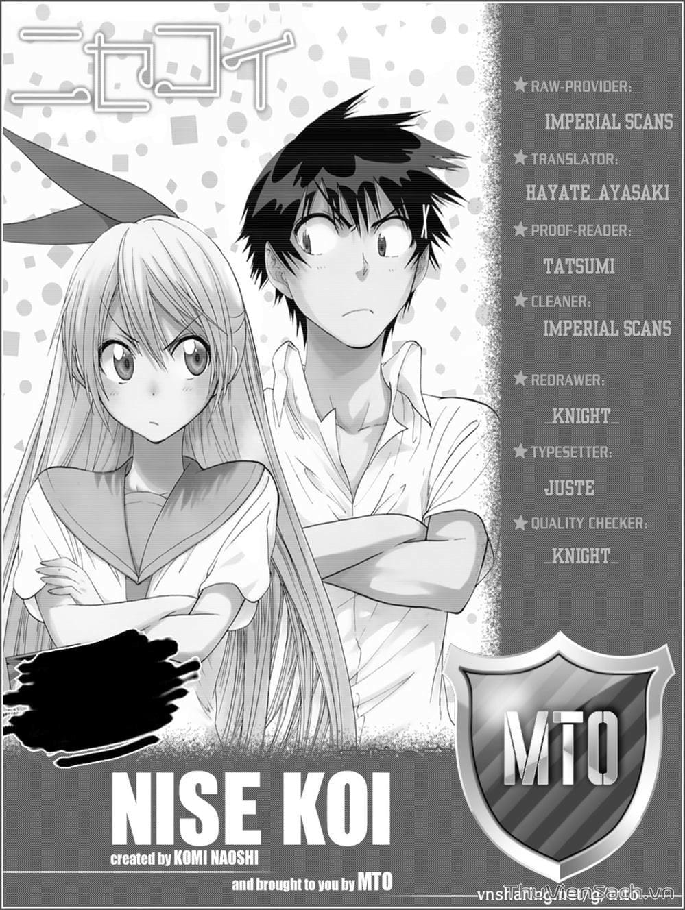 Truyện Tranh Tình Yêu Giả Tạo - Nisekoi trang 8