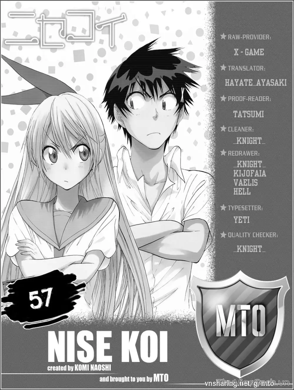 Truyện Tranh Tình Yêu Giả Tạo - Nisekoi trang 8