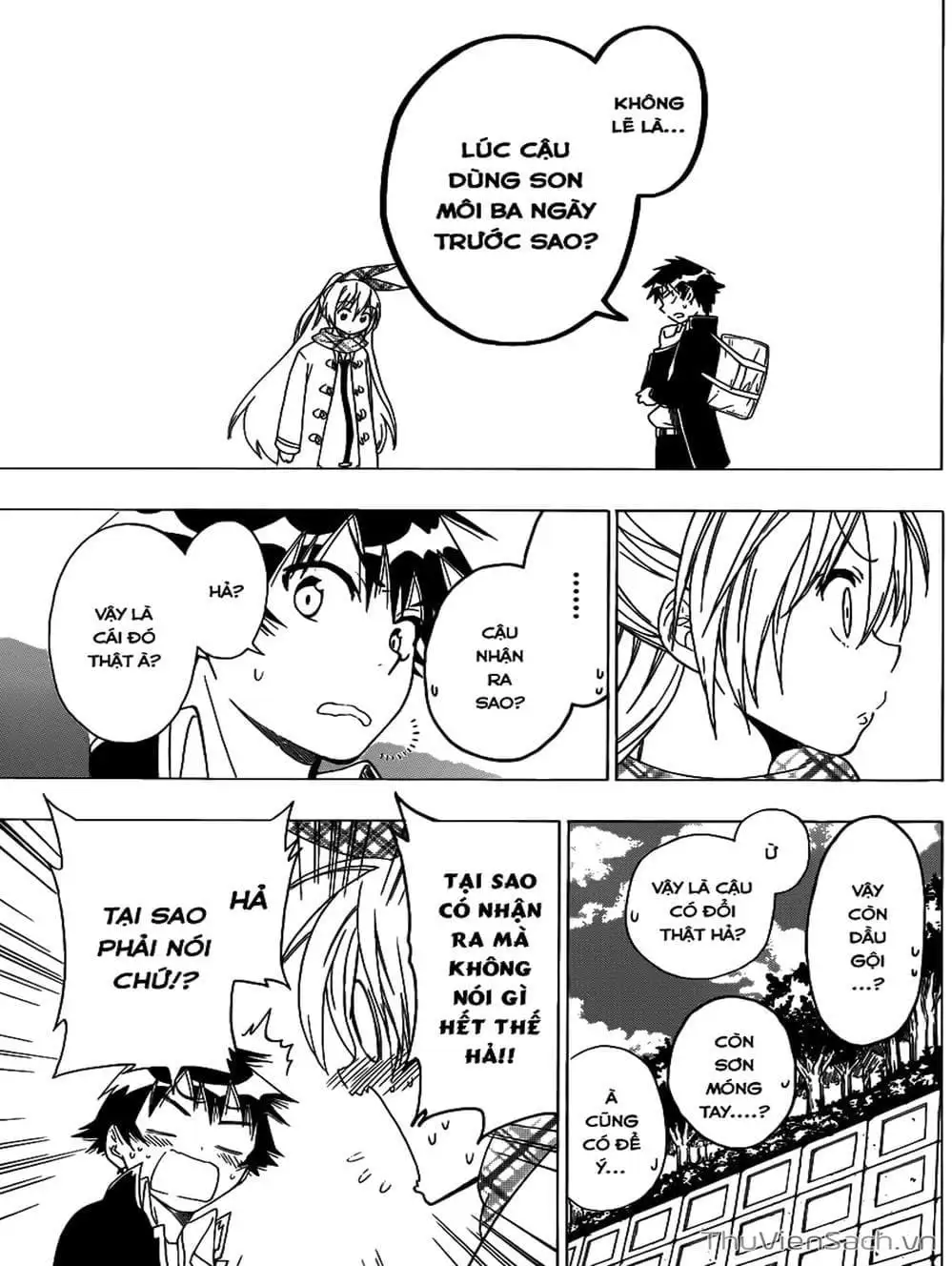 Truyện Tranh Tình Yêu Giả Tạo - Nisekoi trang 8