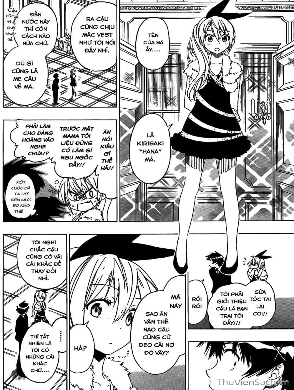 Truyện Tranh Tình Yêu Giả Tạo - Nisekoi trang 8