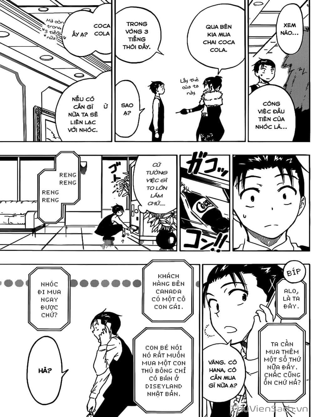 Truyện Tranh Tình Yêu Giả Tạo - Nisekoi trang 8