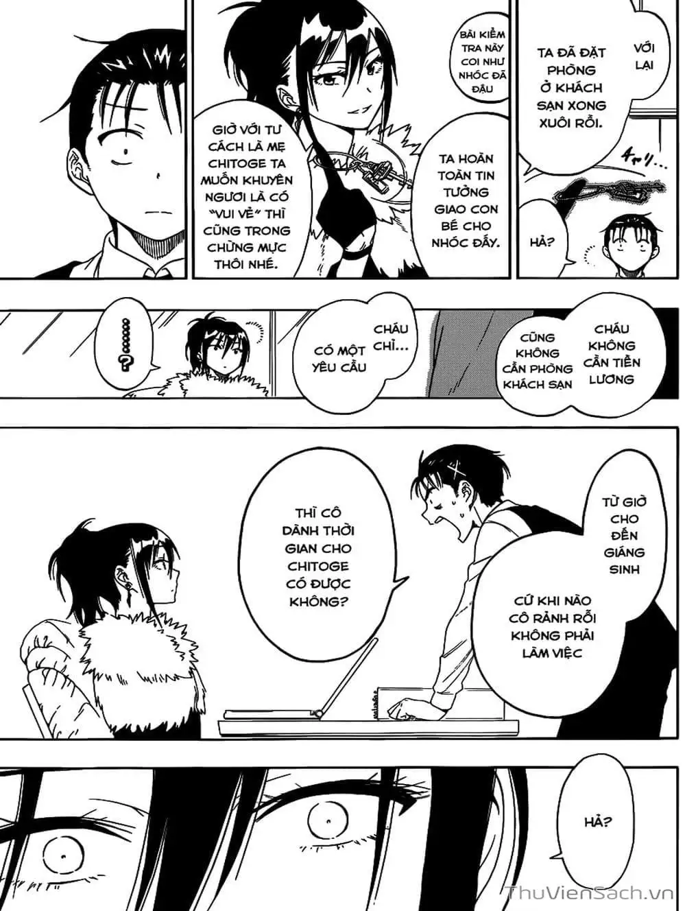 Truyện Tranh Tình Yêu Giả Tạo - Nisekoi trang 8