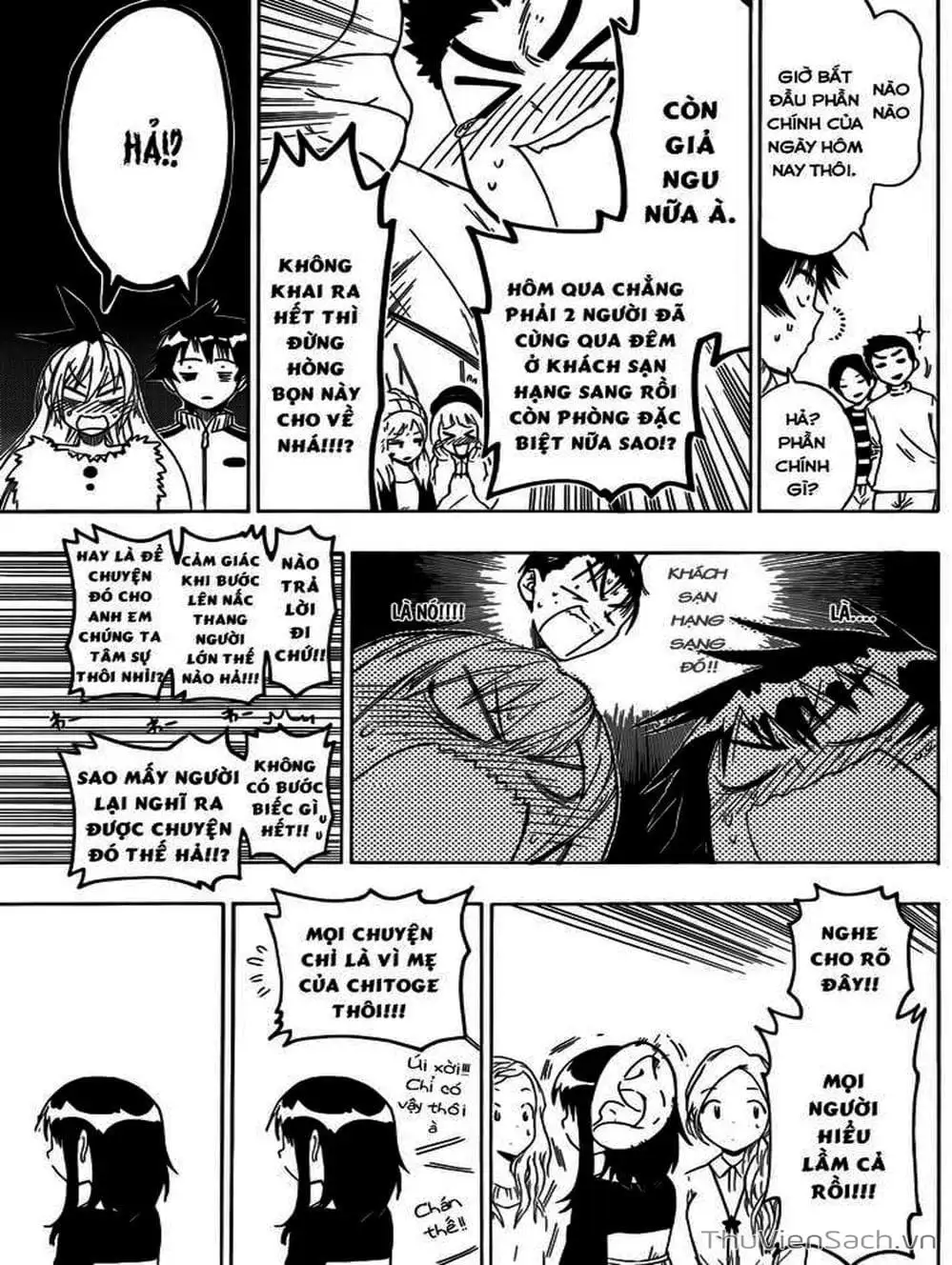 Truyện Tranh Tình Yêu Giả Tạo - Nisekoi trang 8