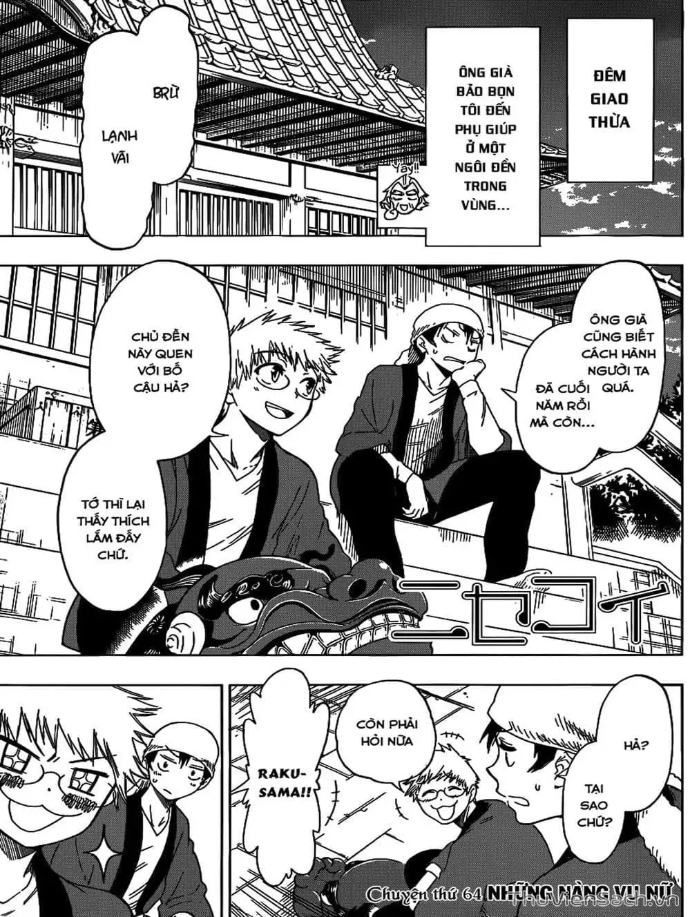 Truyện Tranh Tình Yêu Giả Tạo - Nisekoi trang 8