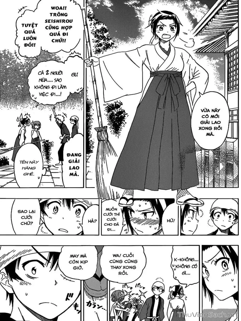 Truyện Tranh Tình Yêu Giả Tạo - Nisekoi trang 8