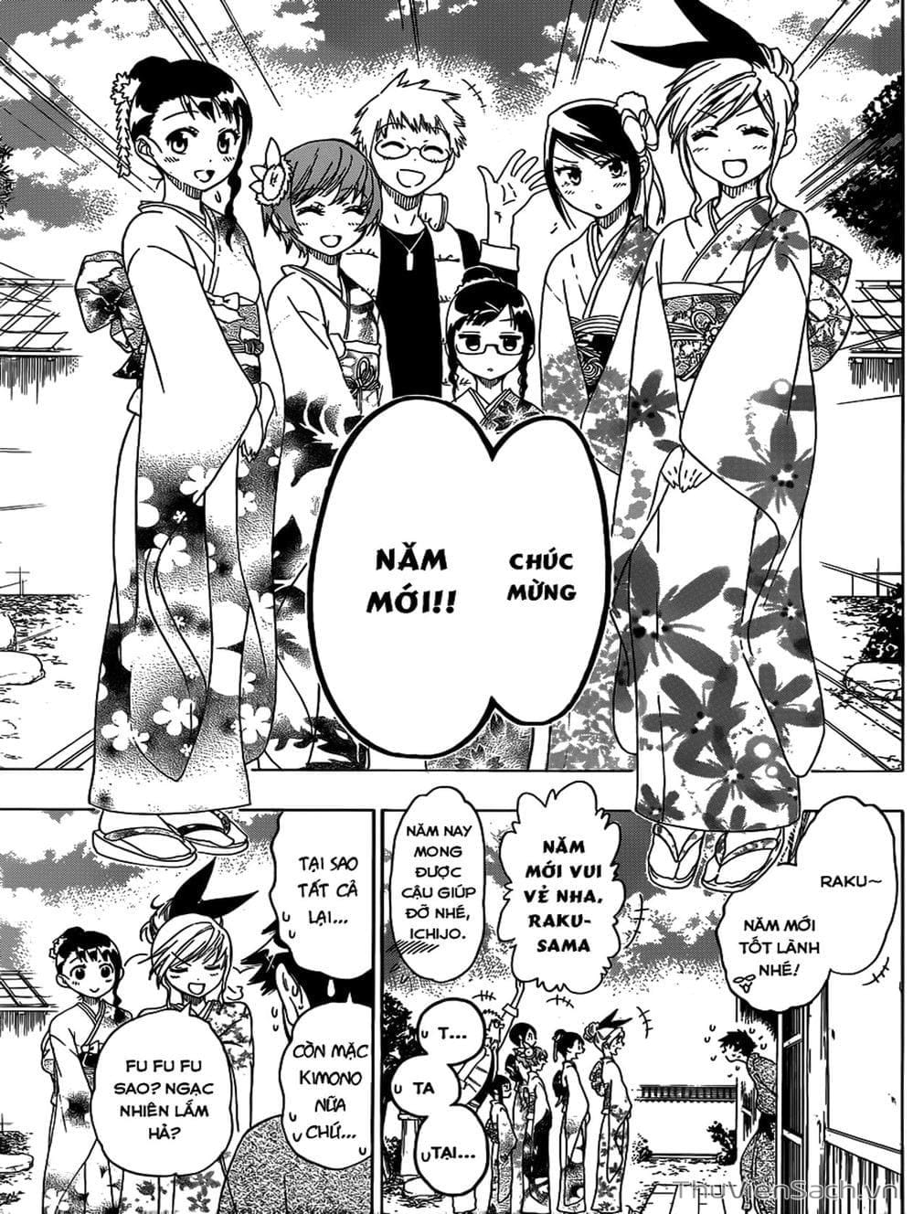 Truyện Tranh Tình Yêu Giả Tạo - Nisekoi trang 8