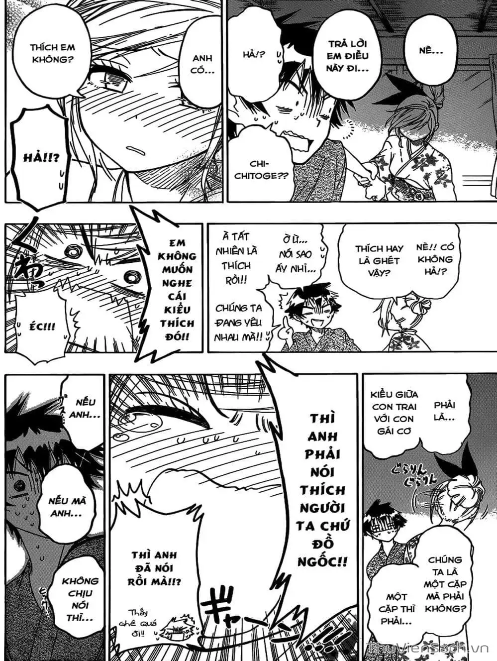 Truyện Tranh Tình Yêu Giả Tạo - Nisekoi trang 8