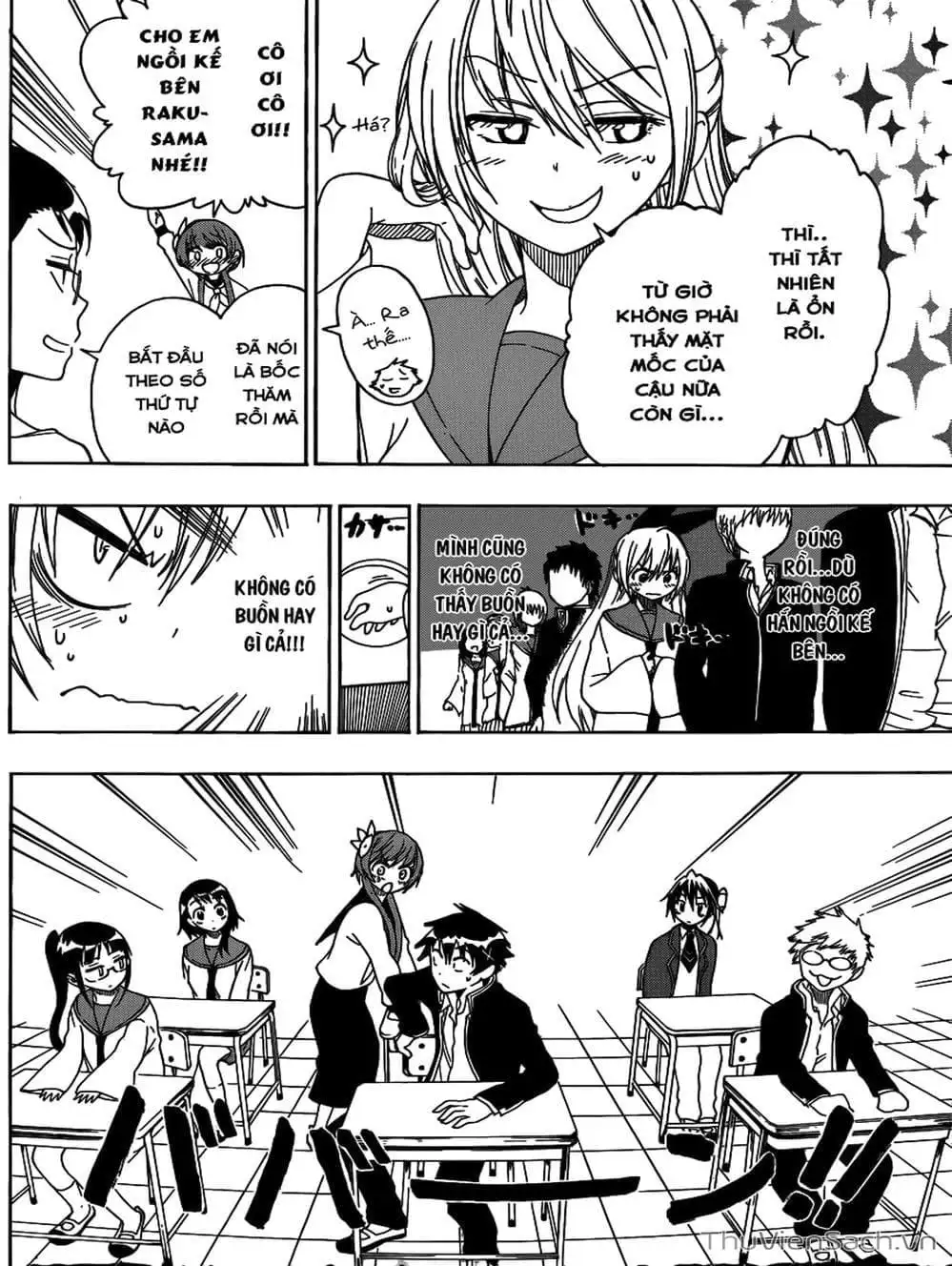 Truyện Tranh Tình Yêu Giả Tạo - Nisekoi trang 8