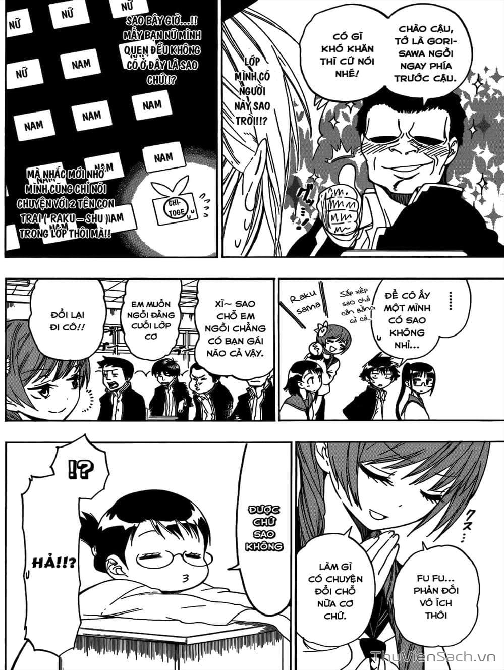 Truyện Tranh Tình Yêu Giả Tạo - Nisekoi trang 8