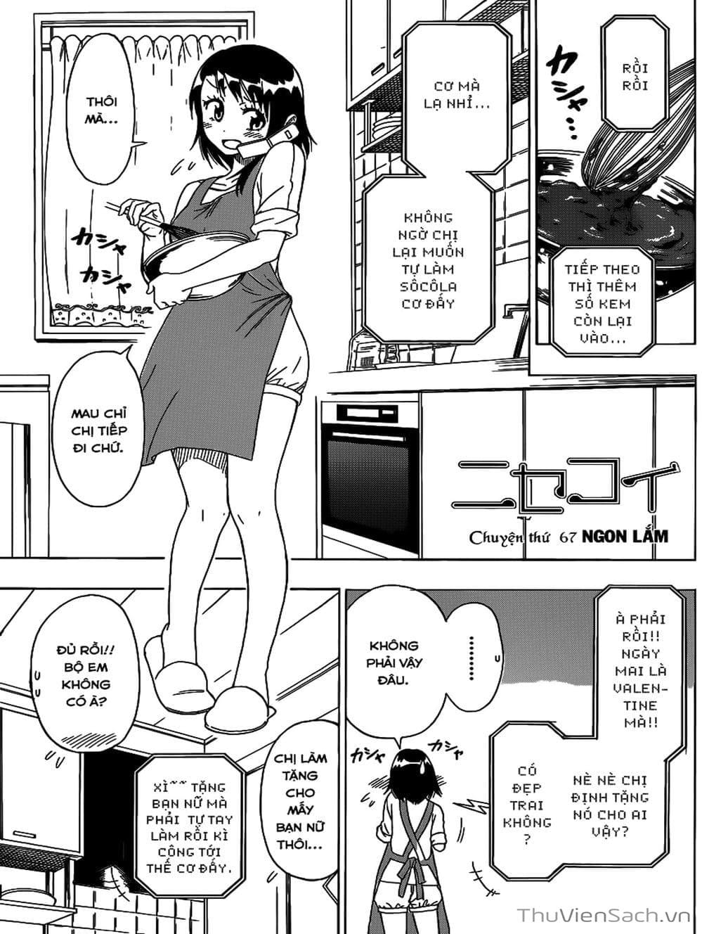 Truyện Tranh Tình Yêu Giả Tạo - Nisekoi trang 8