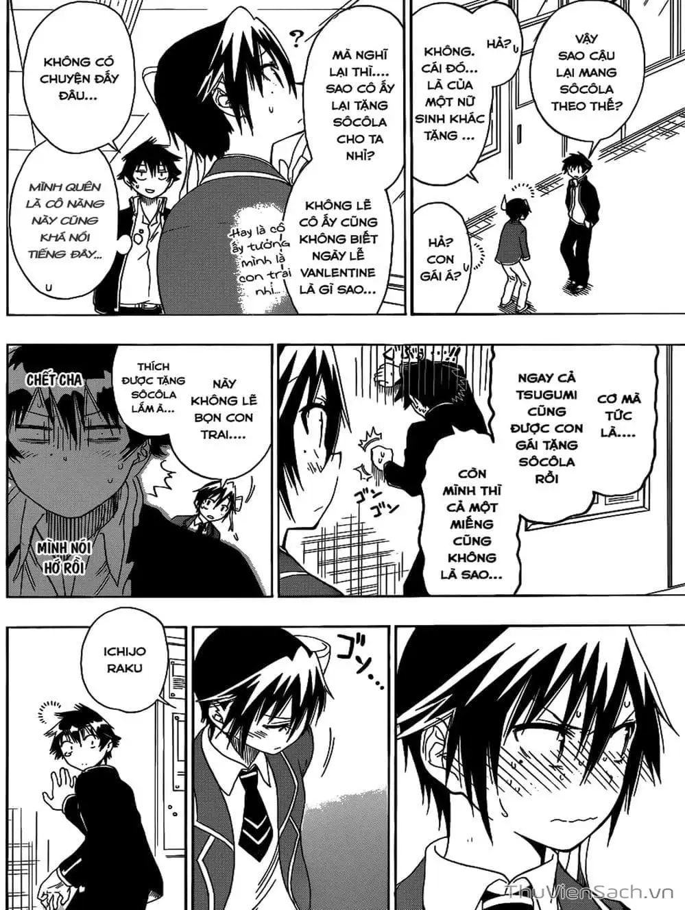 Truyện Tranh Tình Yêu Giả Tạo - Nisekoi trang 8