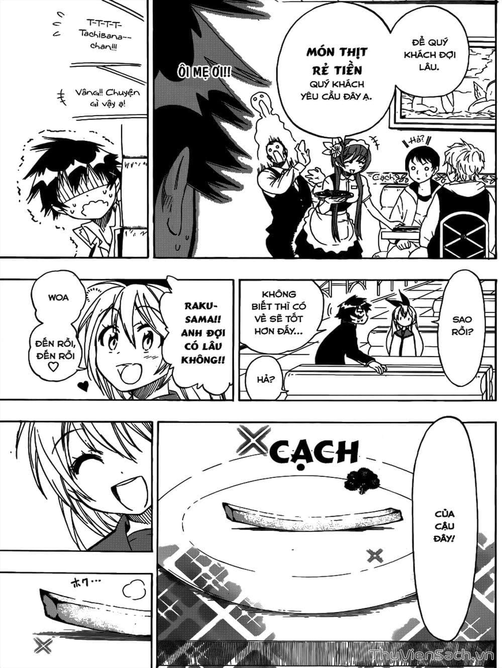 Truyện Tranh Tình Yêu Giả Tạo - Nisekoi trang 8