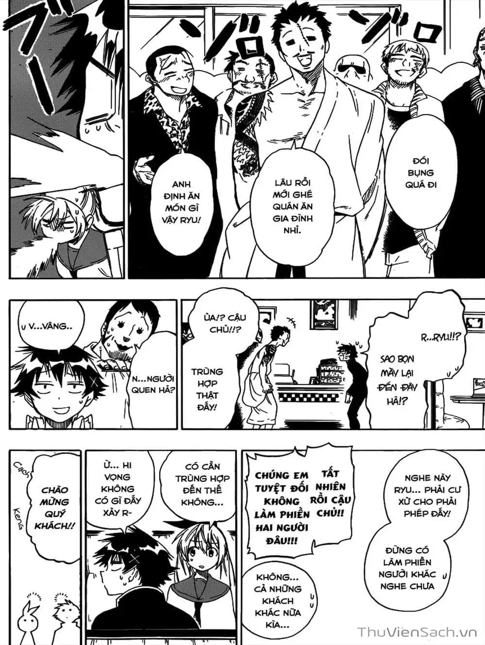 Truyện Tranh Tình Yêu Giả Tạo - Nisekoi trang 8