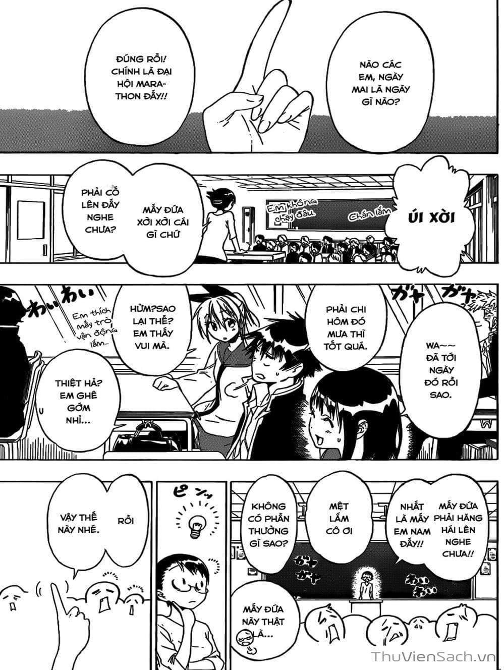 Truyện Tranh Tình Yêu Giả Tạo - Nisekoi trang 8