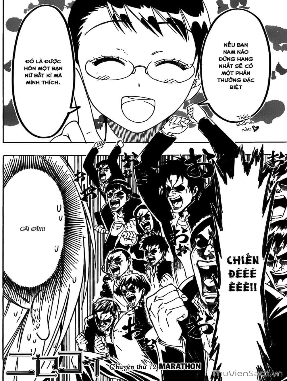 Truyện Tranh Tình Yêu Giả Tạo - Nisekoi trang 8