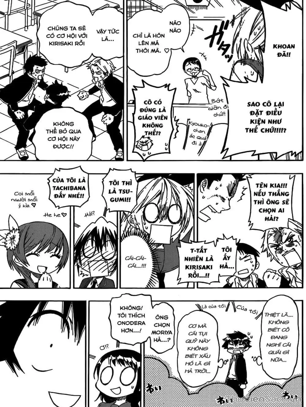 Truyện Tranh Tình Yêu Giả Tạo - Nisekoi trang 8