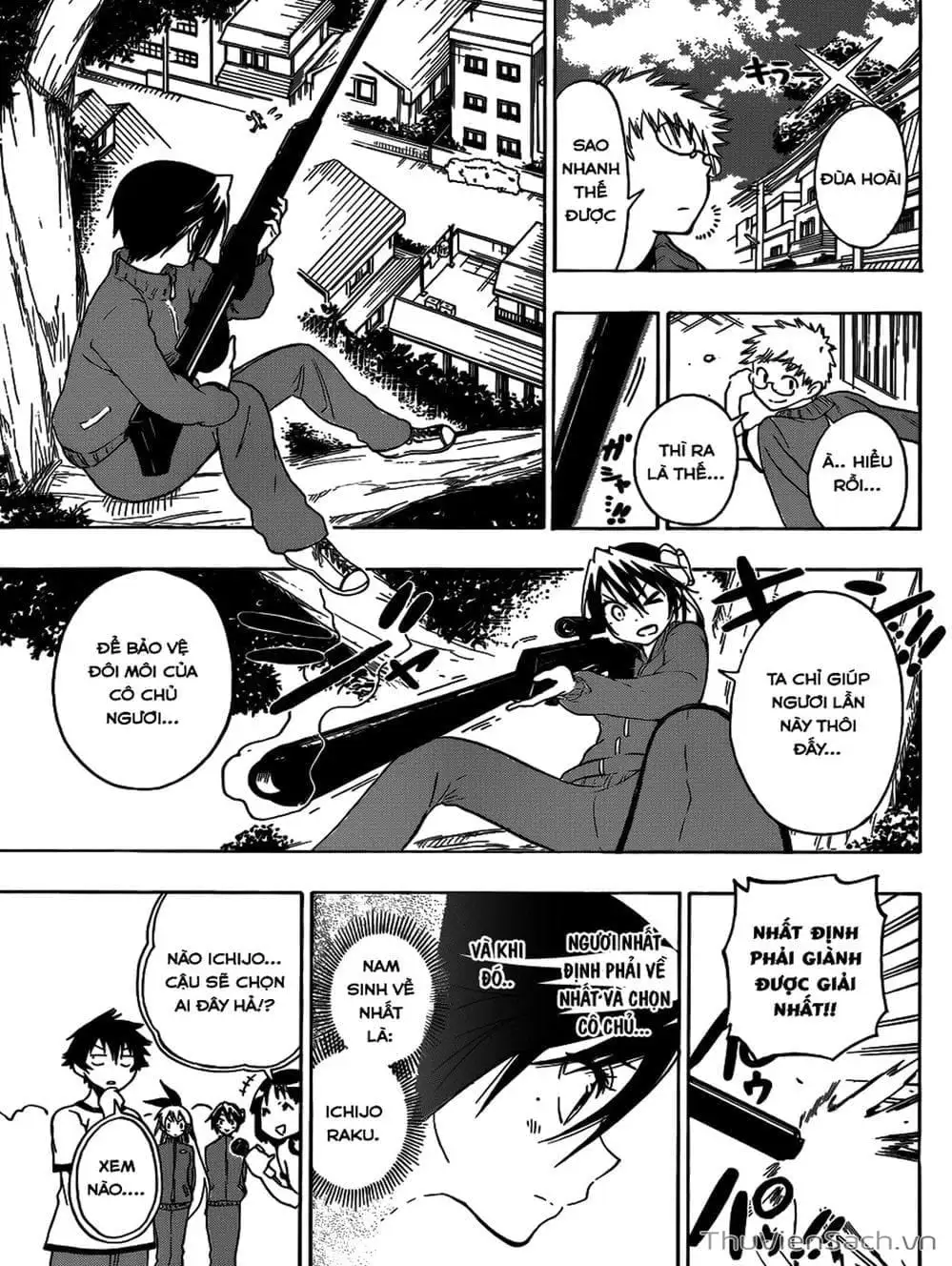 Truyện Tranh Tình Yêu Giả Tạo - Nisekoi trang 8