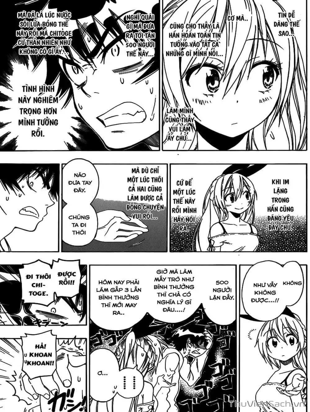 Truyện Tranh Tình Yêu Giả Tạo - Nisekoi trang 8