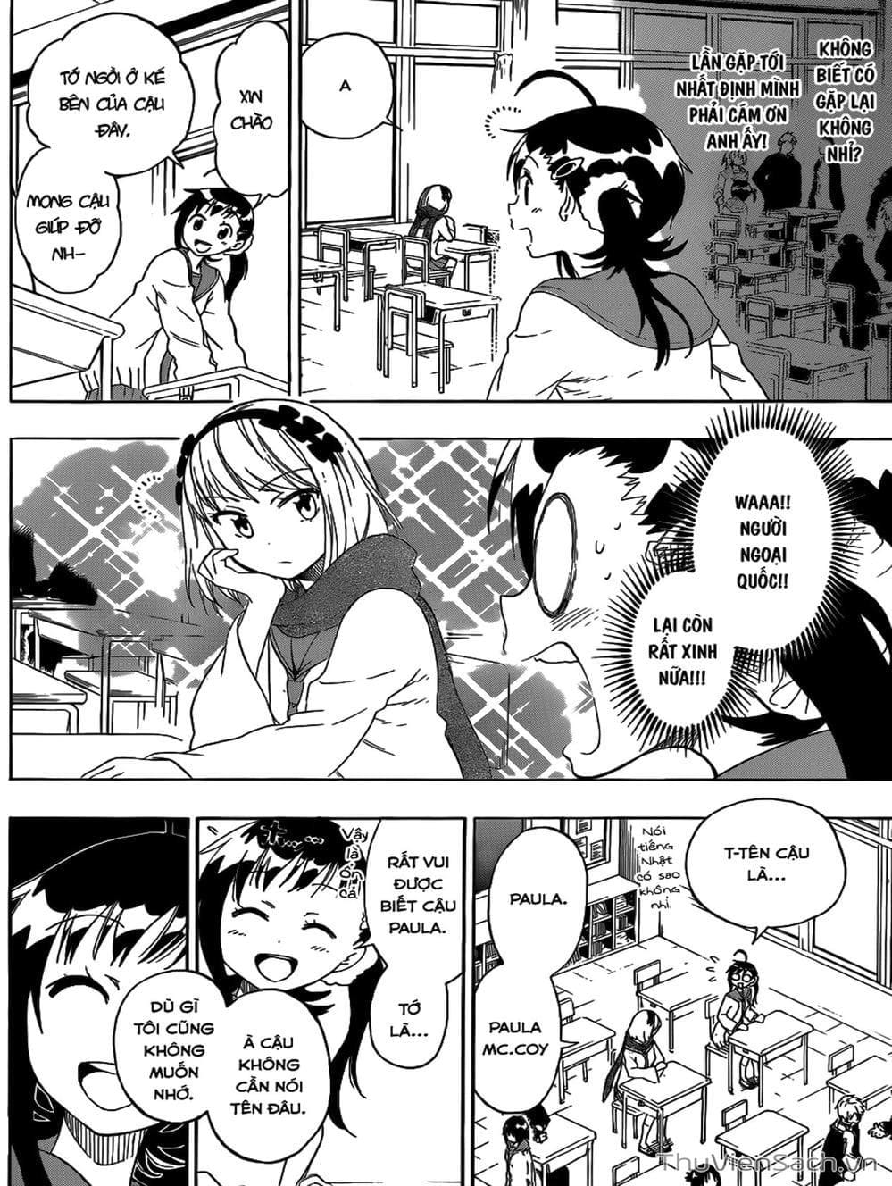 Truyện Tranh Tình Yêu Giả Tạo - Nisekoi trang 8