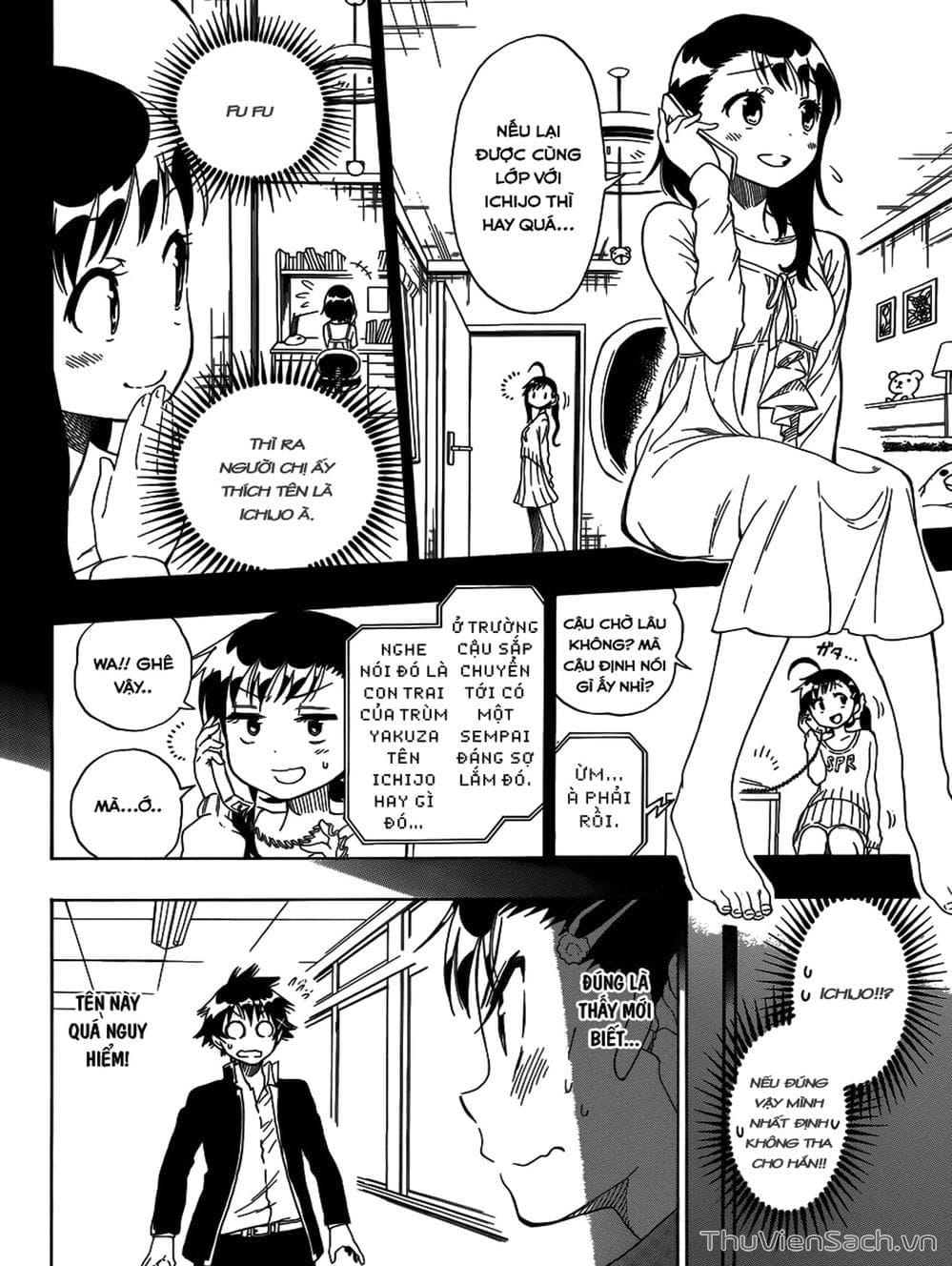 Truyện Tranh Tình Yêu Giả Tạo - Nisekoi trang 8