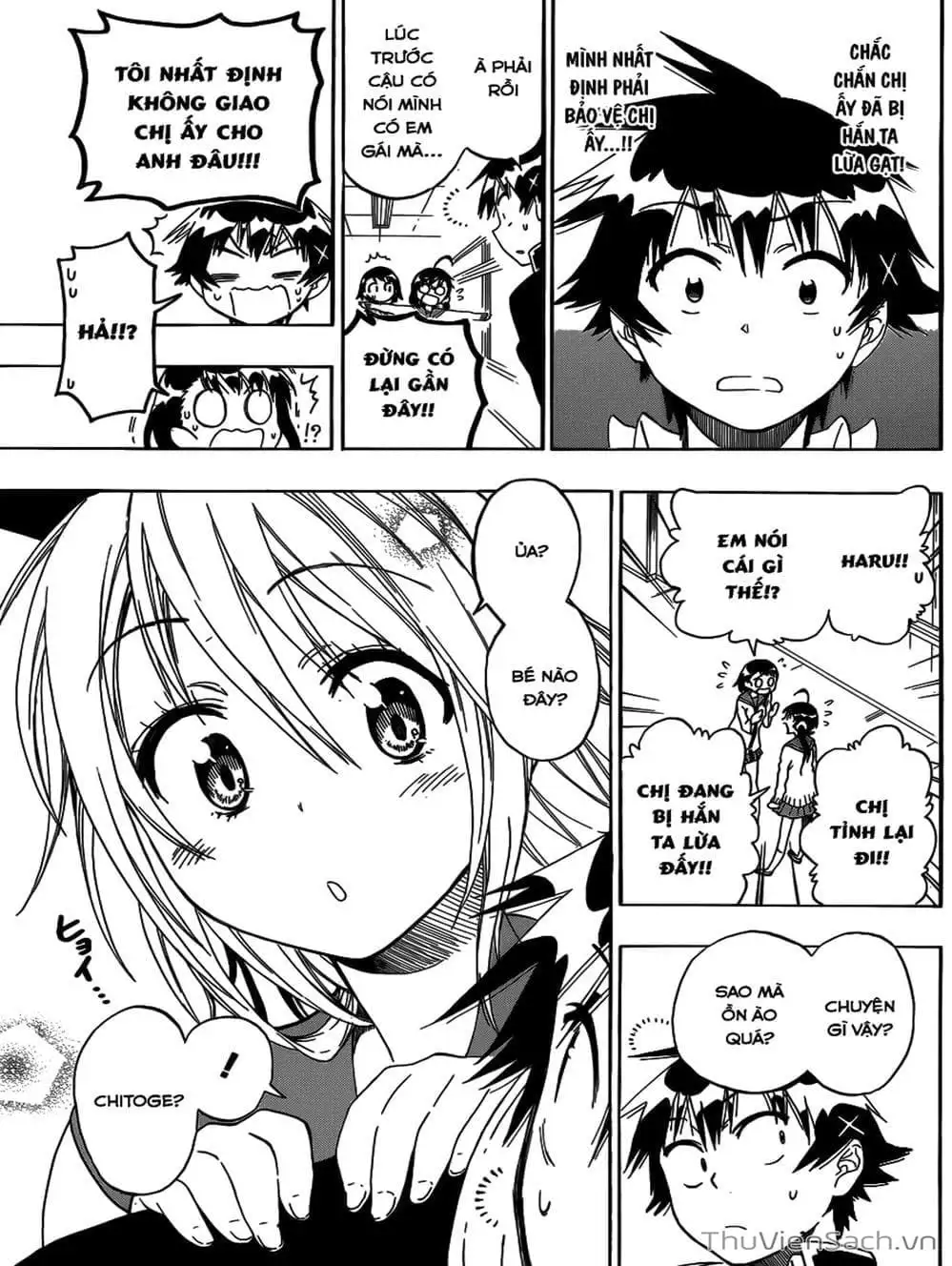 Truyện Tranh Tình Yêu Giả Tạo - Nisekoi trang 8