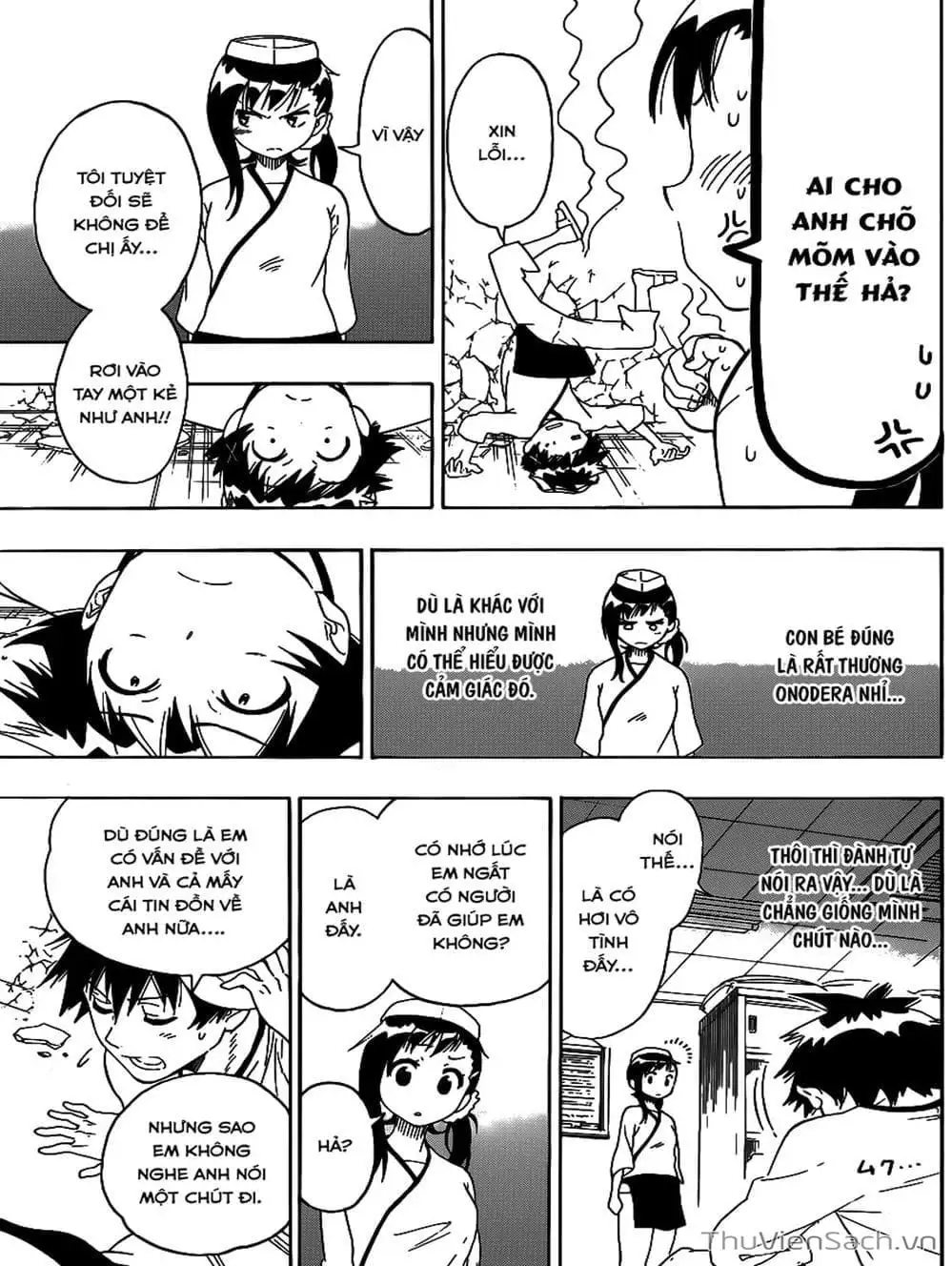 Truyện Tranh Tình Yêu Giả Tạo - Nisekoi trang 8