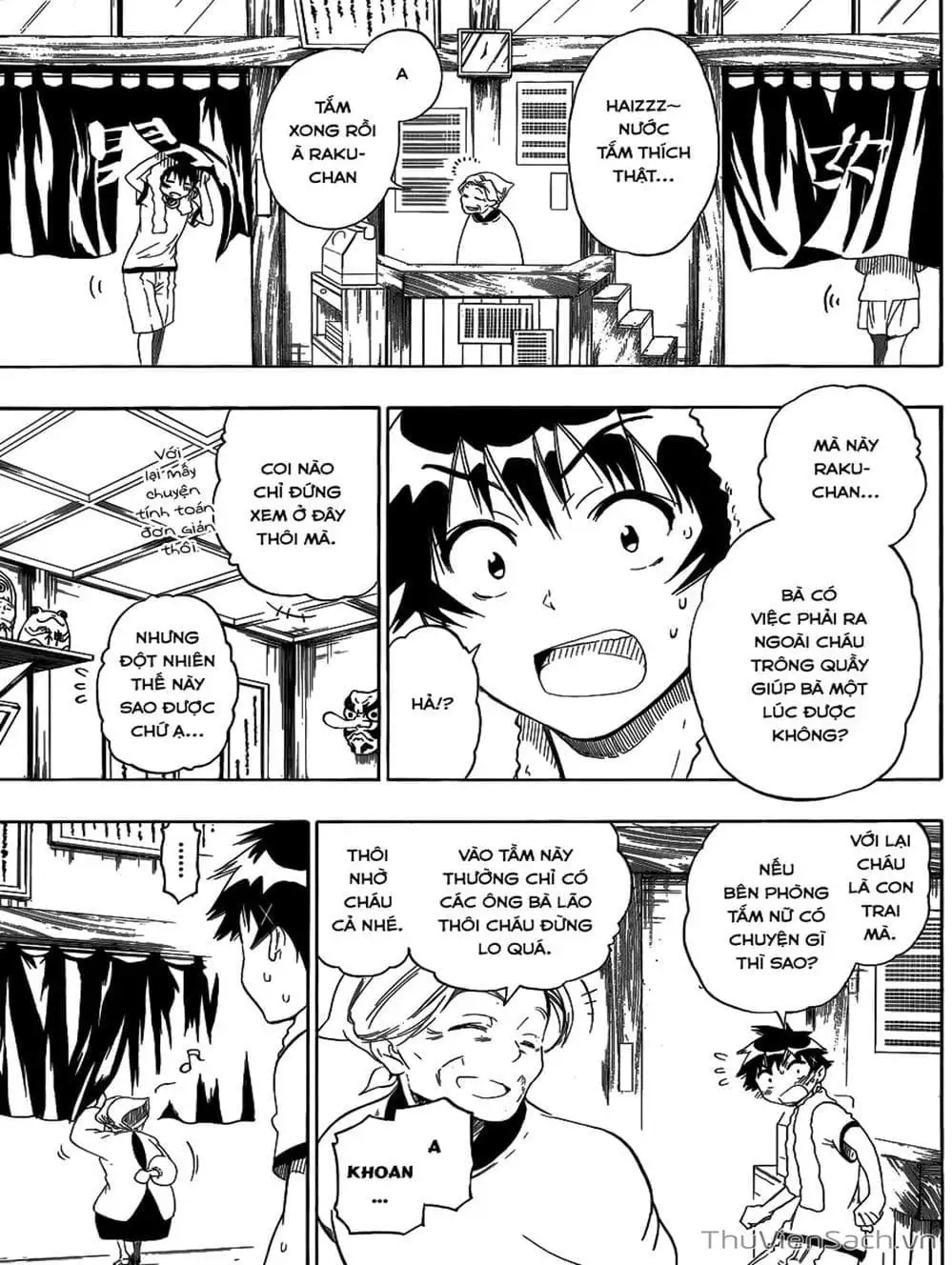 Truyện Tranh Tình Yêu Giả Tạo - Nisekoi trang 8