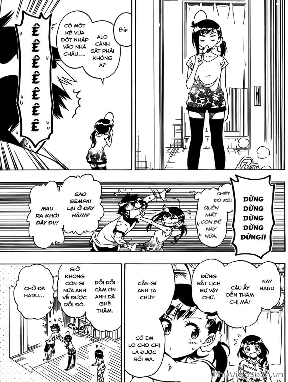 Truyện Tranh Tình Yêu Giả Tạo - Nisekoi trang 8