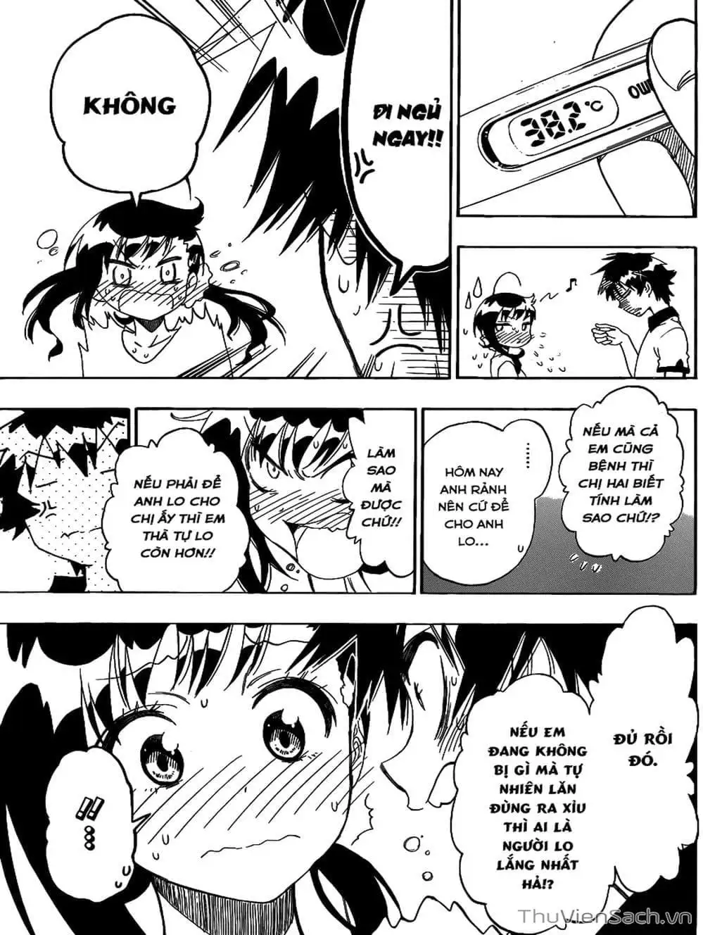 Truyện Tranh Tình Yêu Giả Tạo - Nisekoi trang 8