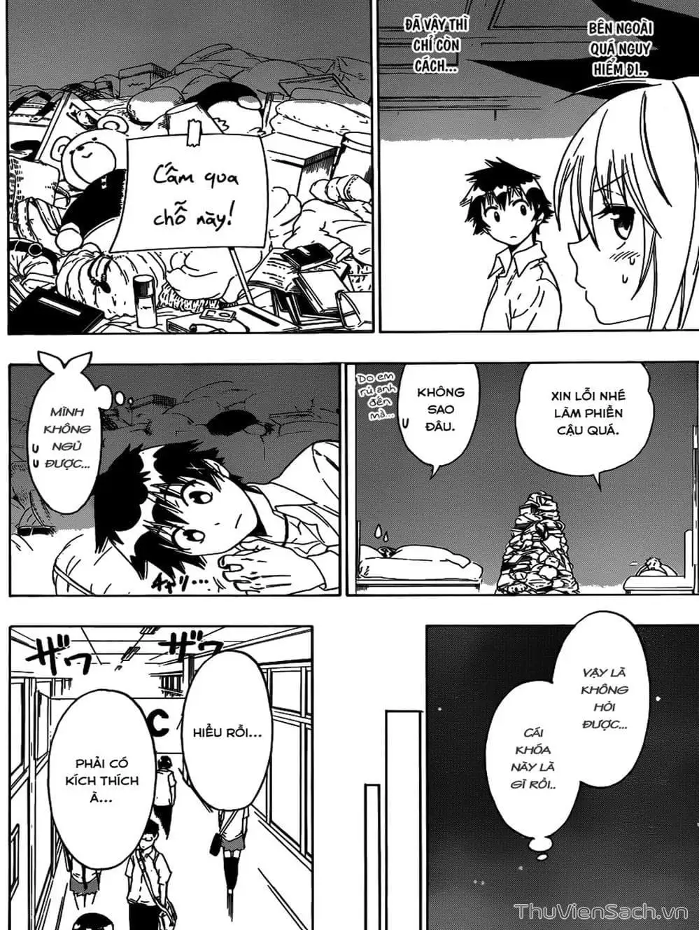 Truyện Tranh Tình Yêu Giả Tạo - Nisekoi trang 8