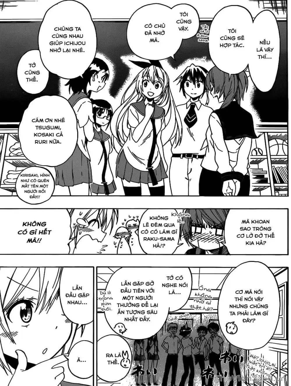 Truyện Tranh Tình Yêu Giả Tạo - Nisekoi trang 8