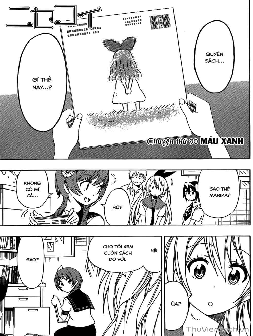 Truyện Tranh Tình Yêu Giả Tạo - Nisekoi trang 8