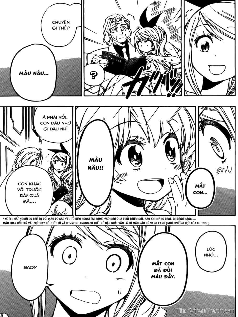 Truyện Tranh Tình Yêu Giả Tạo - Nisekoi trang 8