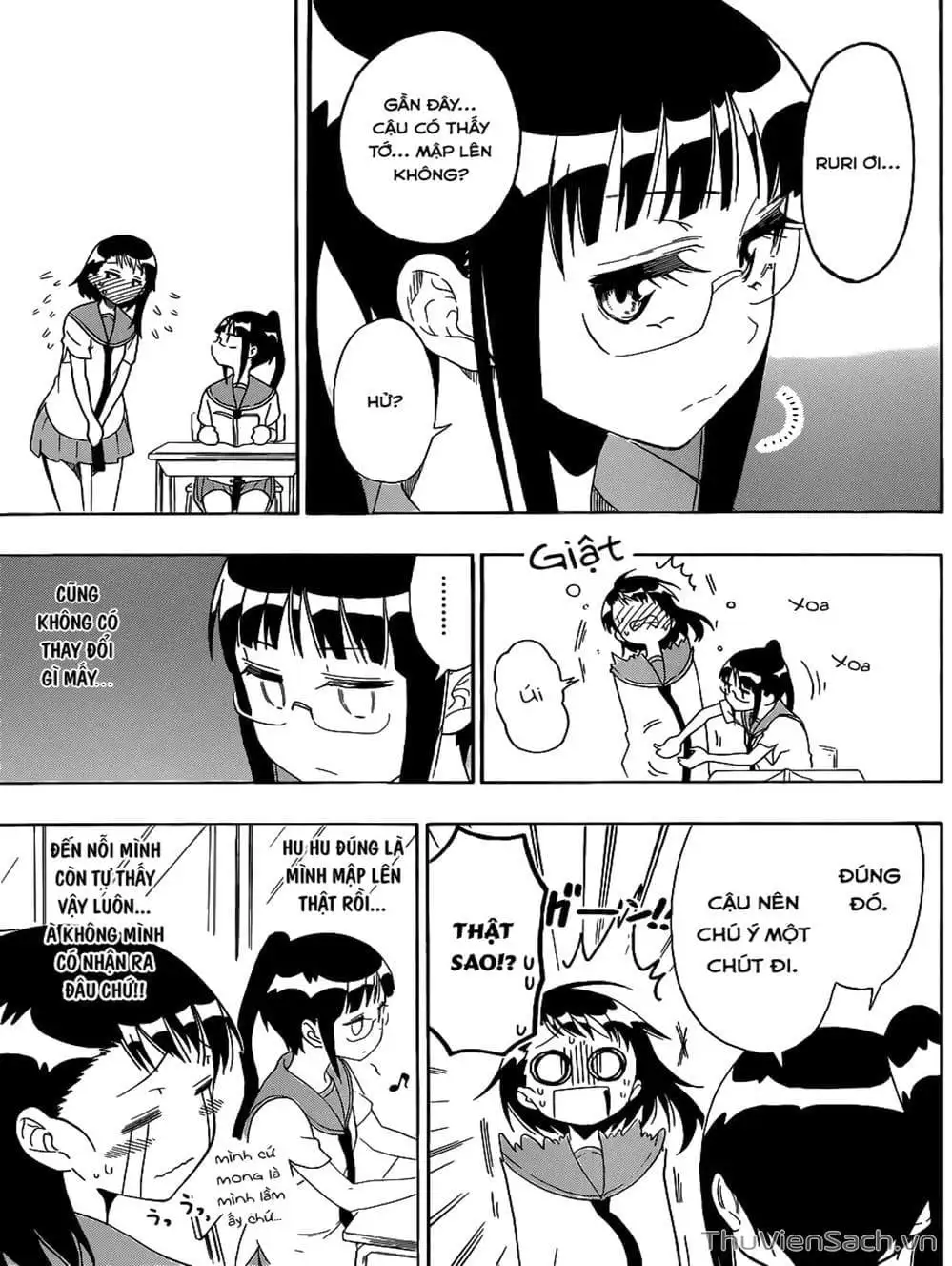 Truyện Tranh Tình Yêu Giả Tạo - Nisekoi trang 8