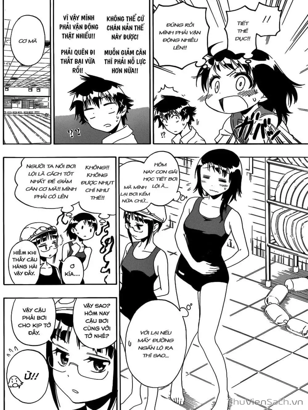 Truyện Tranh Tình Yêu Giả Tạo - Nisekoi trang 8