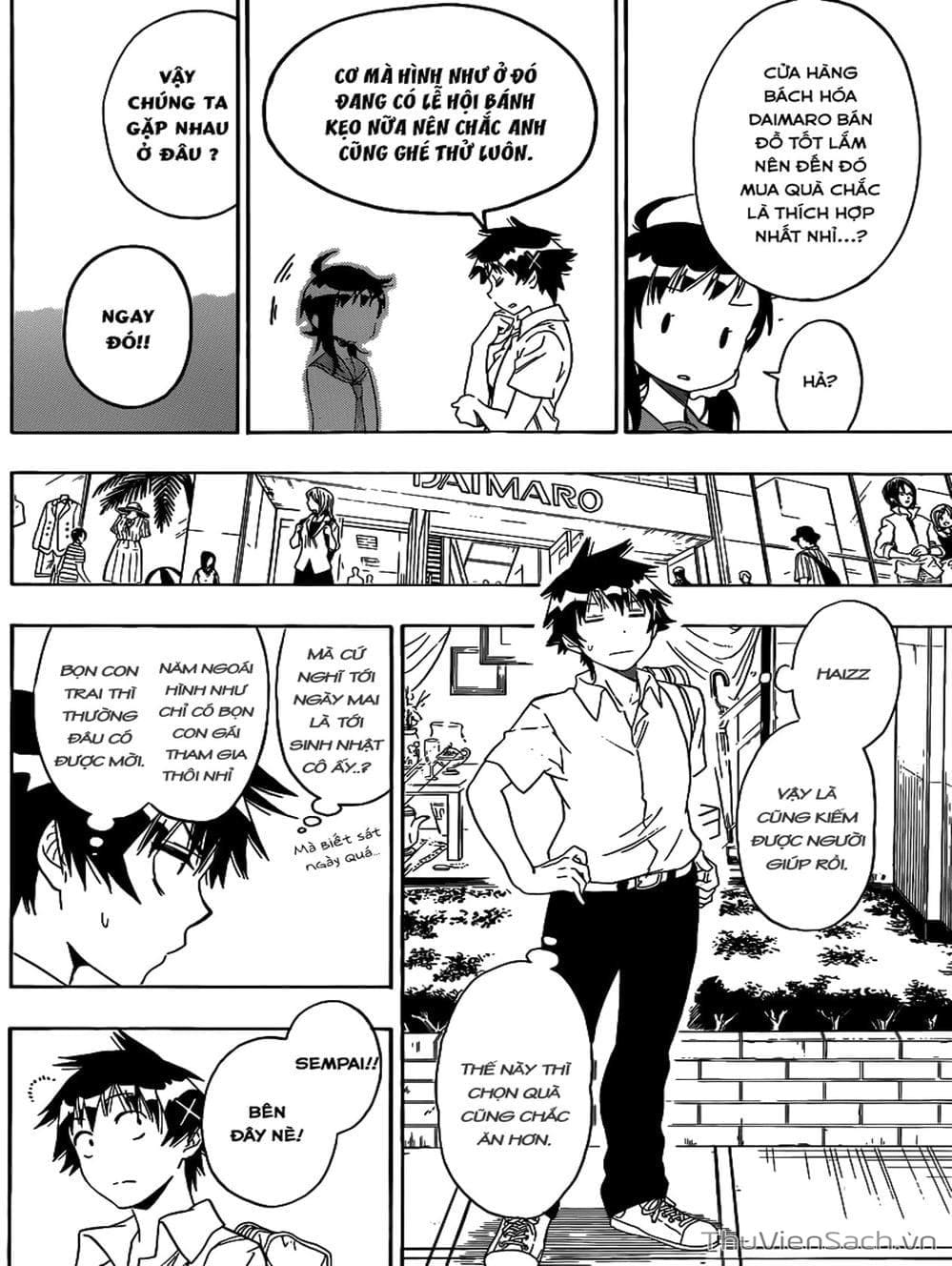 Truyện Tranh Tình Yêu Giả Tạo - Nisekoi trang 8
