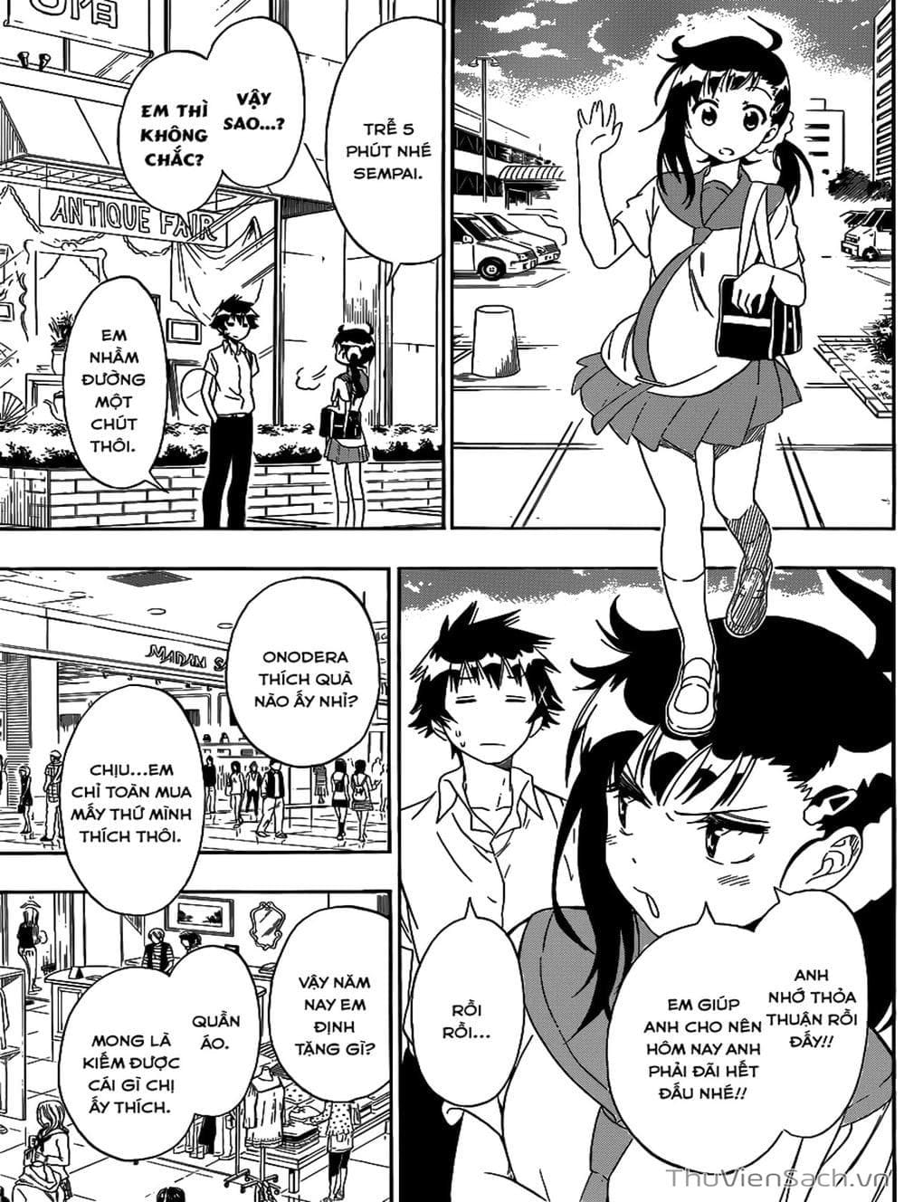 Truyện Tranh Tình Yêu Giả Tạo - Nisekoi trang 8