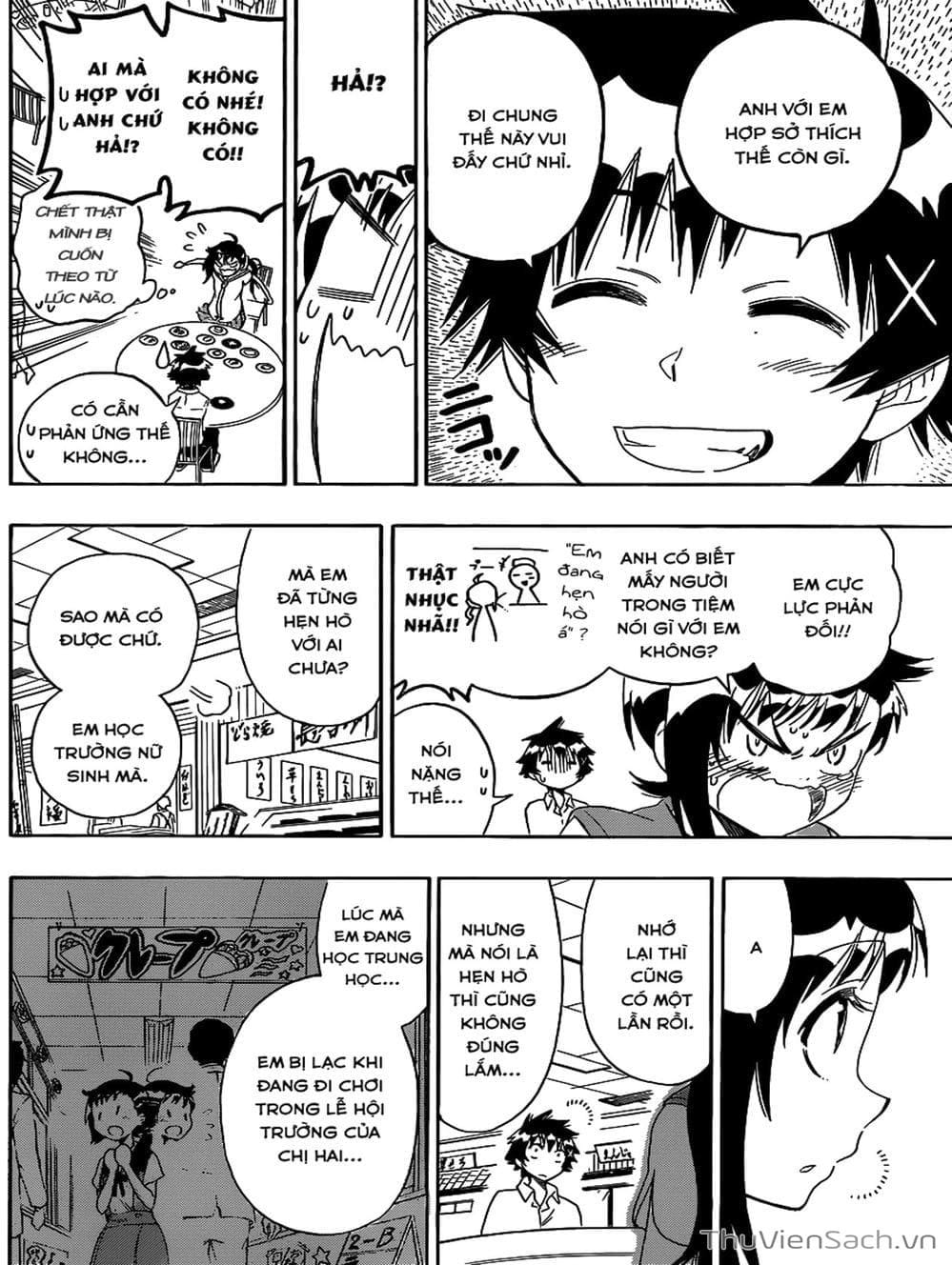 Truyện Tranh Tình Yêu Giả Tạo - Nisekoi trang 8