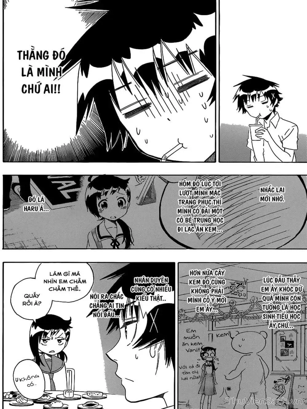 Truyện Tranh Tình Yêu Giả Tạo - Nisekoi trang 8