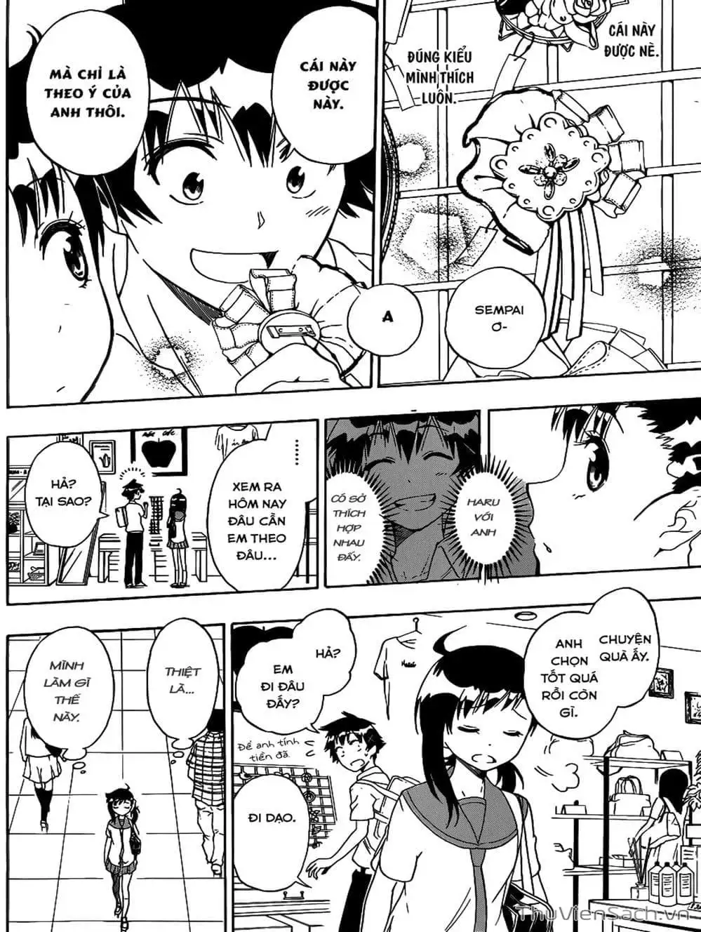 Truyện Tranh Tình Yêu Giả Tạo - Nisekoi trang 8