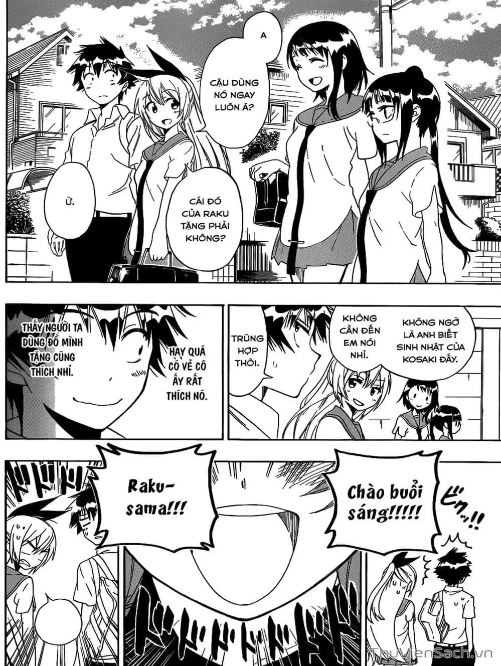 Truyện Tranh Tình Yêu Giả Tạo - Nisekoi trang 8