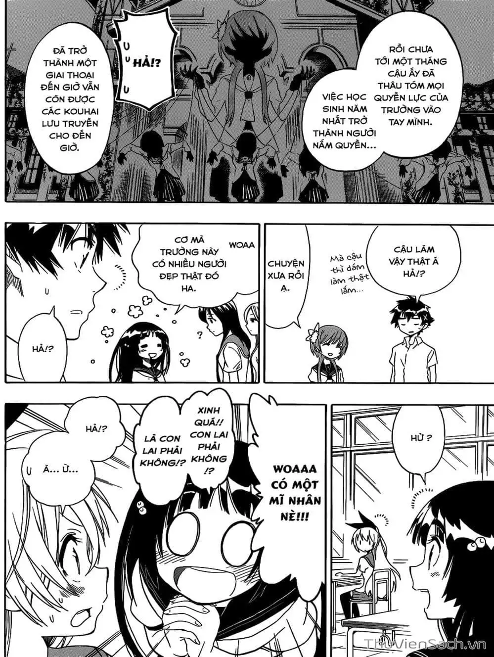 Truyện Tranh Tình Yêu Giả Tạo - Nisekoi trang 8