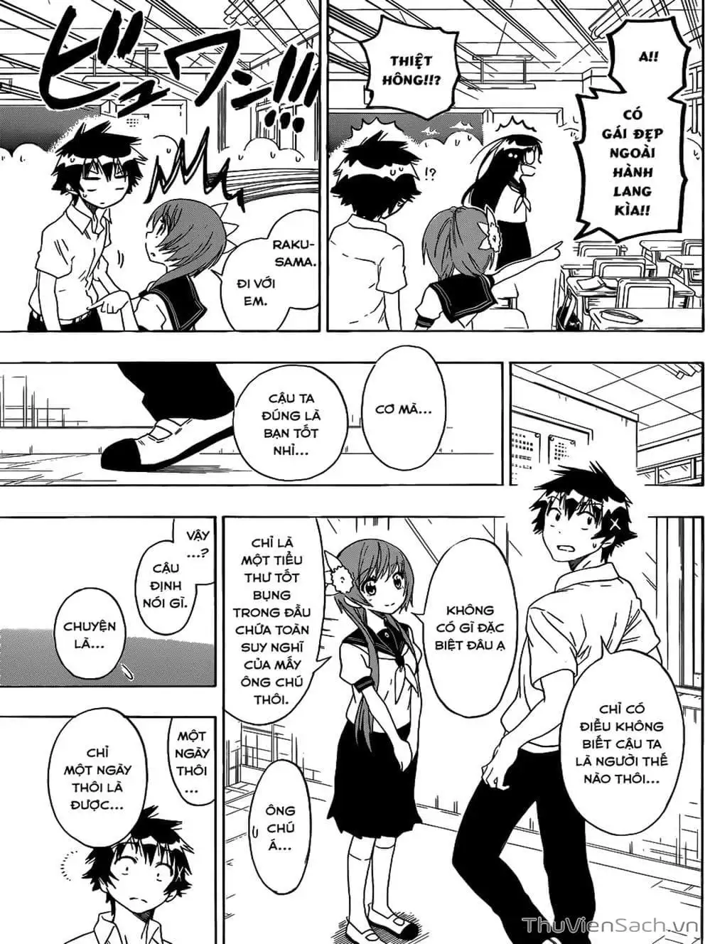 Truyện Tranh Tình Yêu Giả Tạo - Nisekoi trang 8